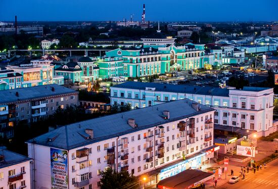 Russian cities. Omsk