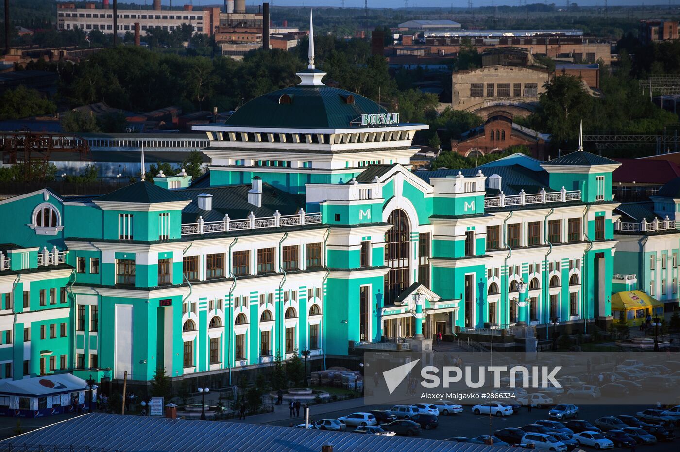 Russian cities. Omsk