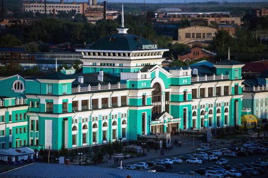 Russian cities. Omsk
