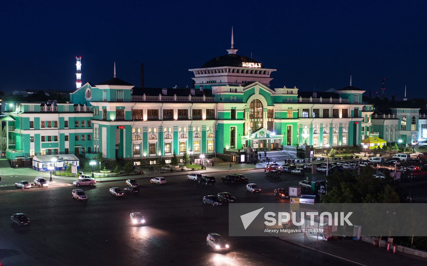 Russian cities. Omsk