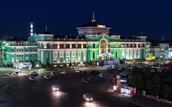 Russian cities. Omsk