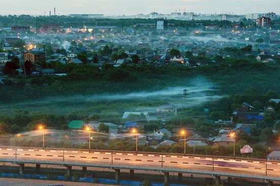 Russian cities. Omsk