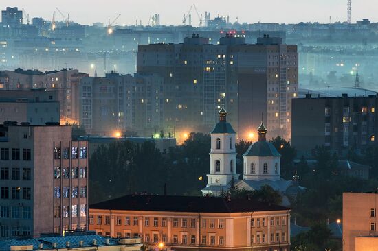 Russian cities. Omsk
