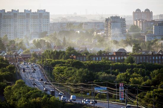 Russian cities. Omsk