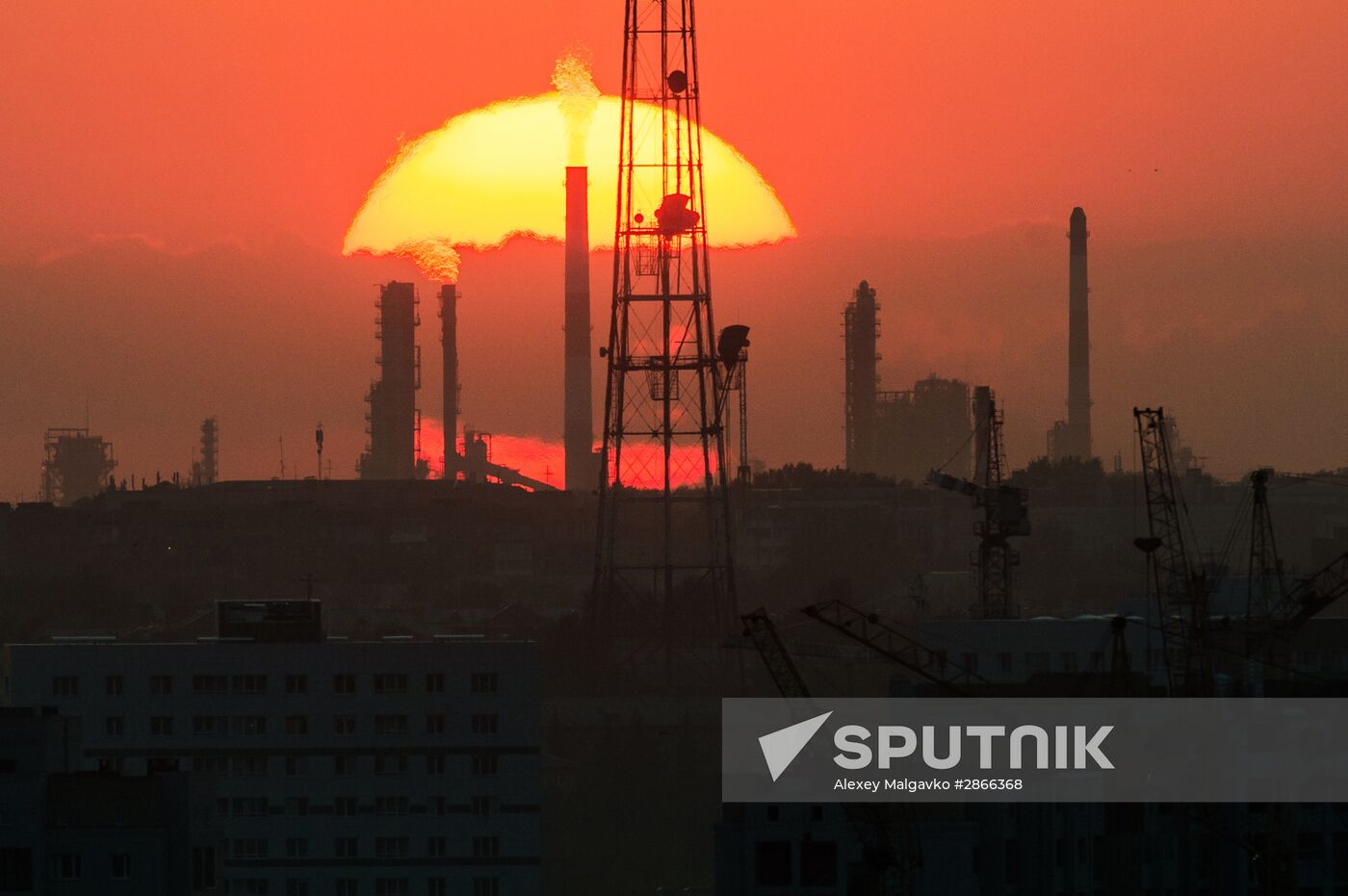 Russian cities. Omsk