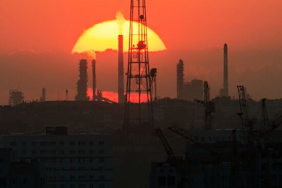 Russian cities. Omsk