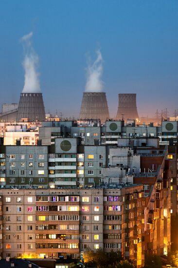 Russian cities. Omsk