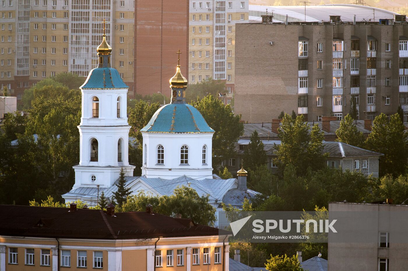 Russian cities. Omsk