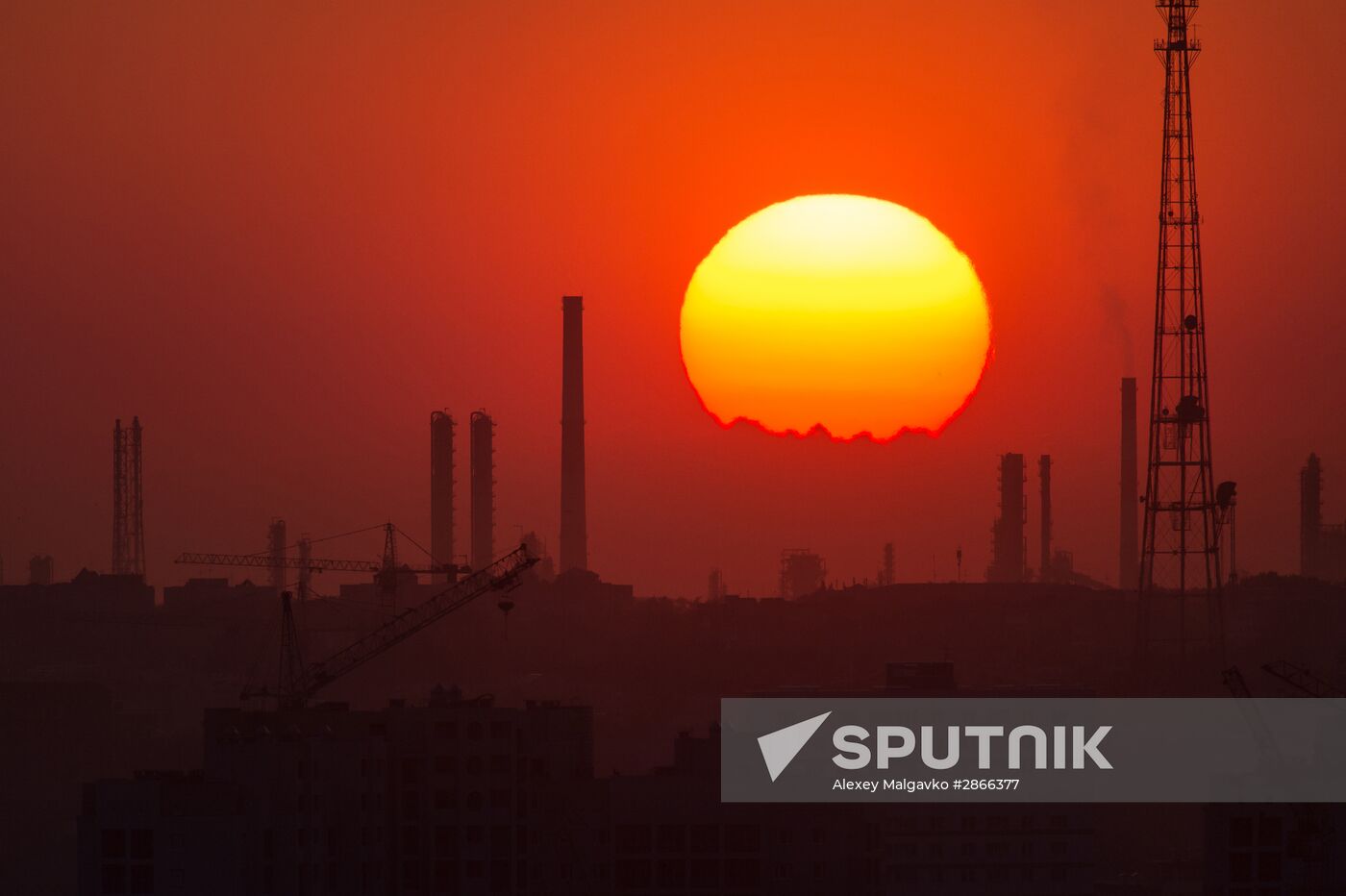 Russian cities. Omsk