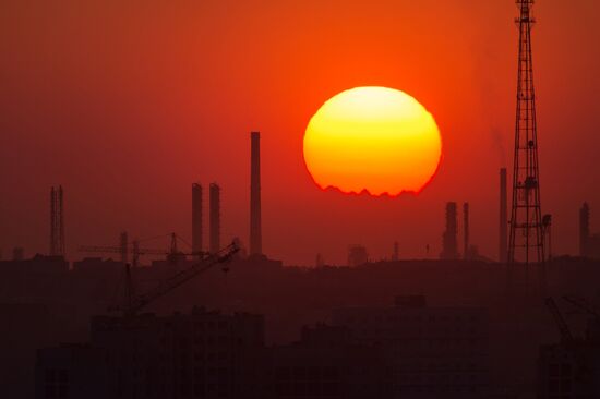 Russian cities. Omsk