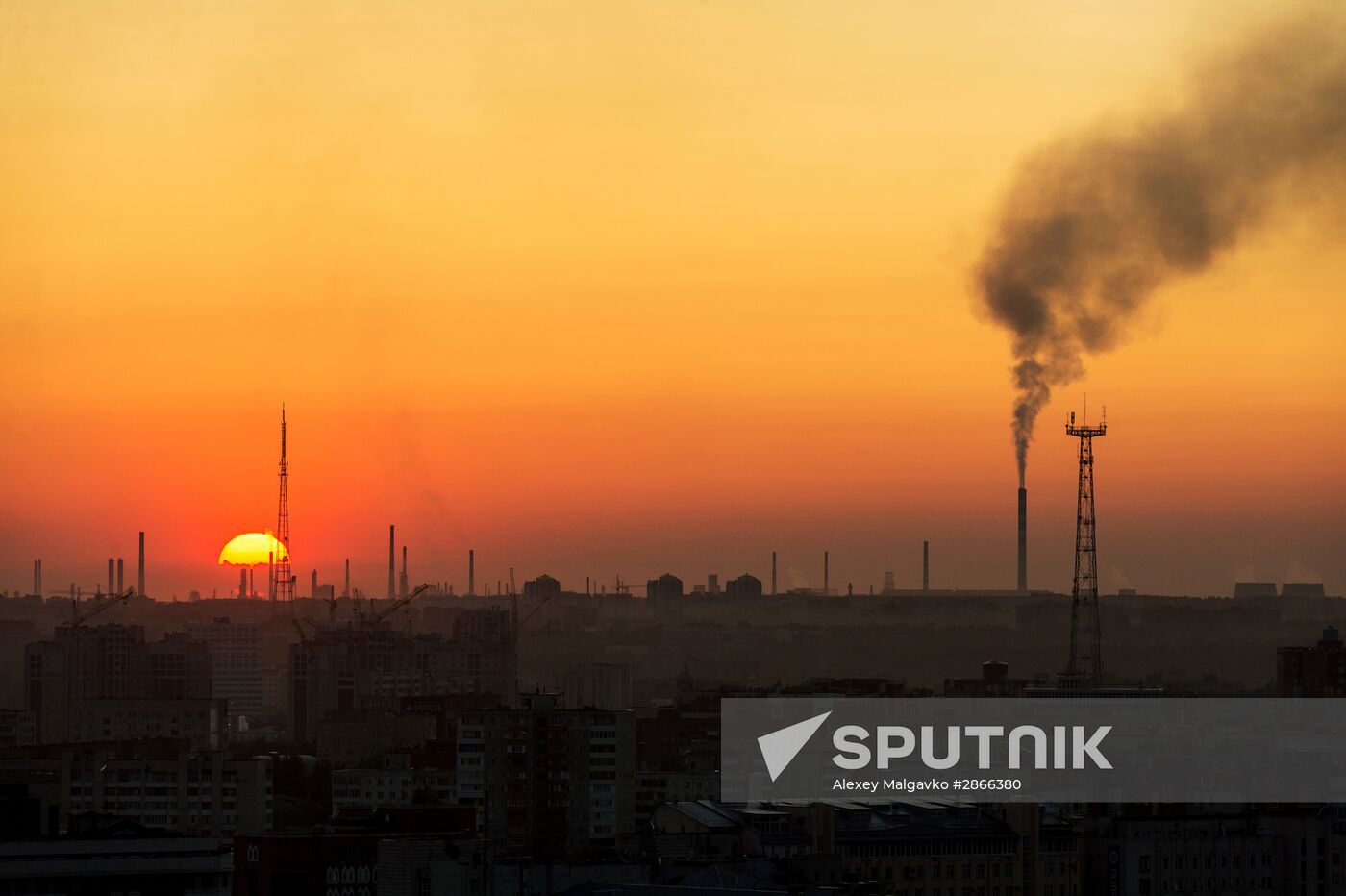 Russian cities. Omsk