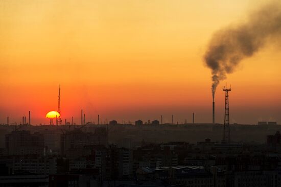 Russian cities. Omsk