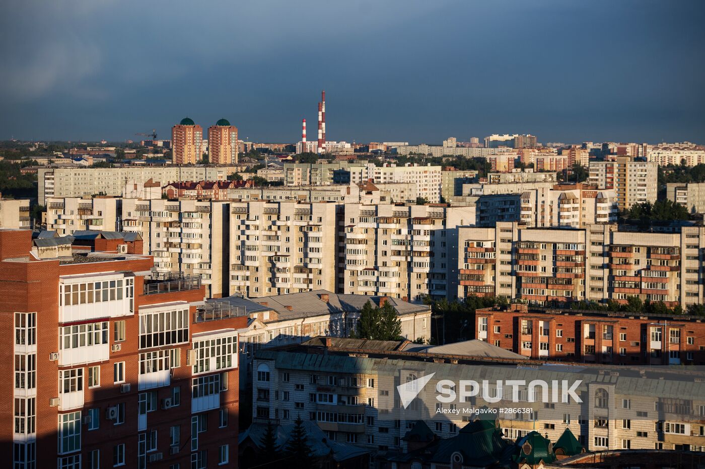 Russian cities. Omsk