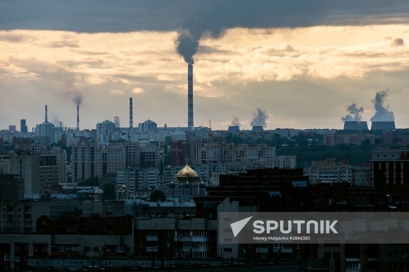 Russian cities. Omsk