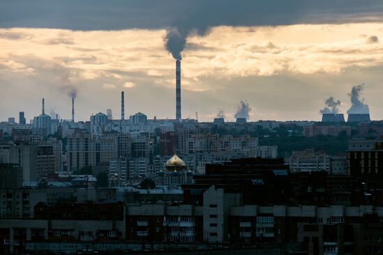 Russian cities. Omsk