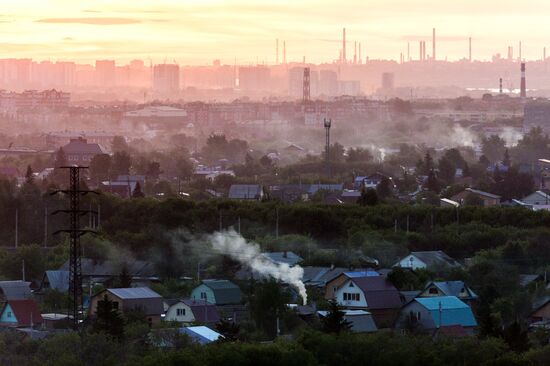 Russian cities. Omsk