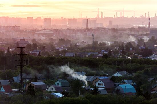 Russian cities. Omsk
