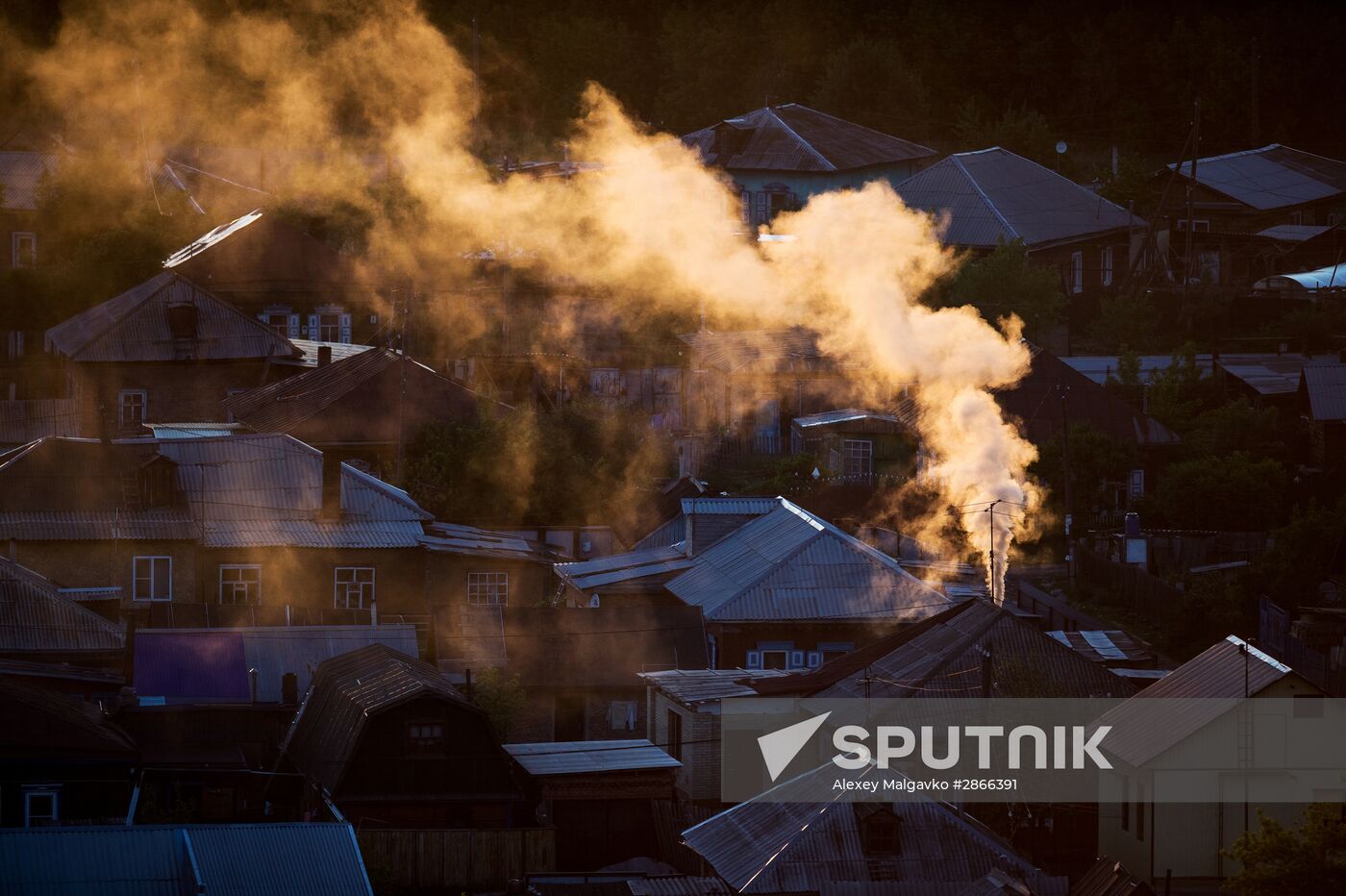 Russian cities. Omsk