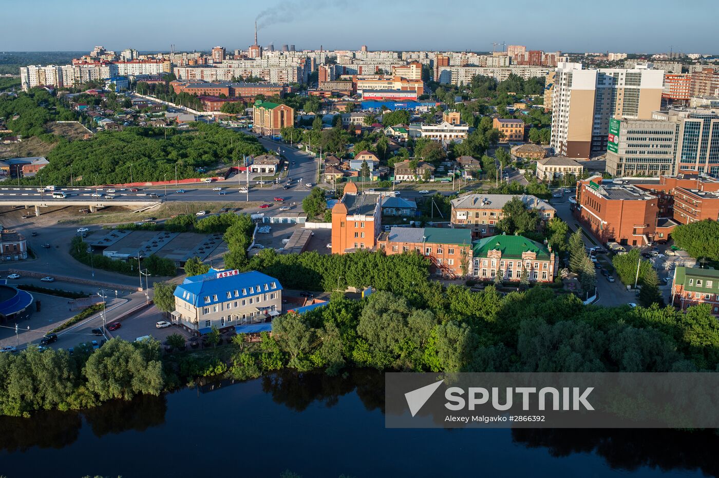 Russian cities. Omsk
