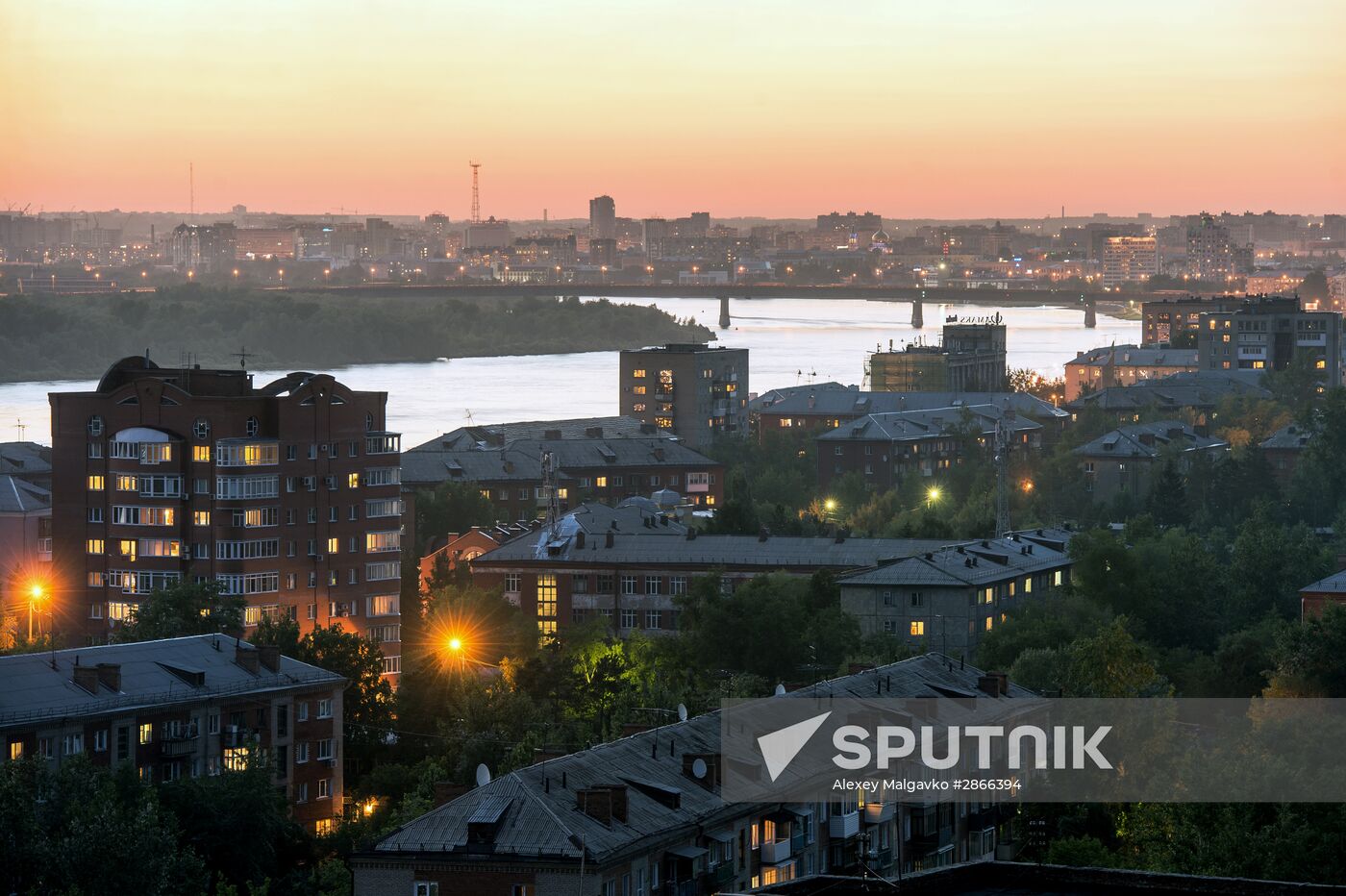 Russian cities. Omsk