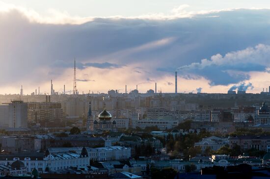 Russian cities. Omsk