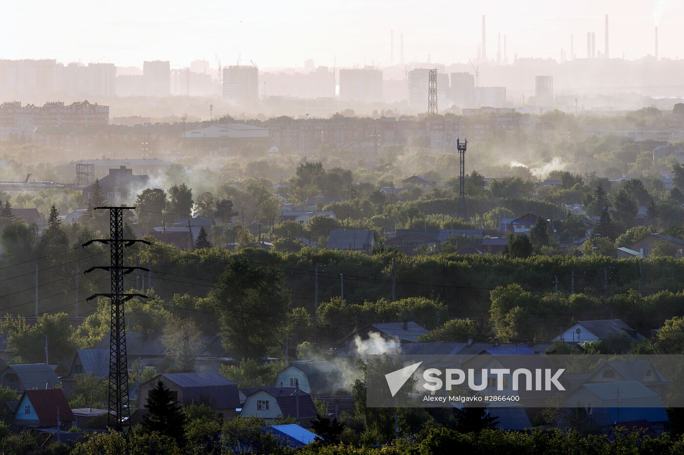 Russian cities. Omsk