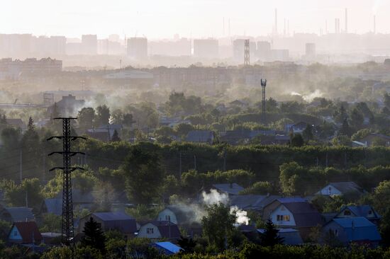 Russian cities. Omsk