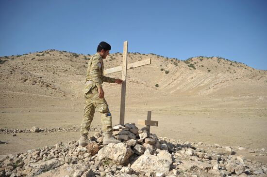 Kurdish fighters against ISIS
