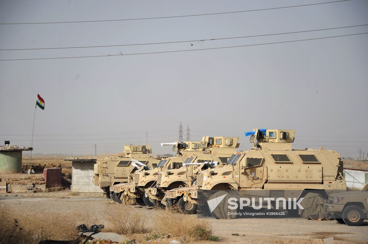 Kurdish fighters against ISIS