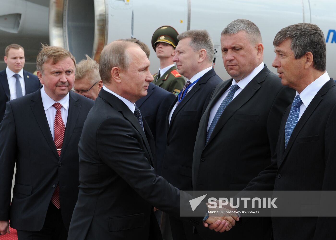 Russian President Vladimir Putin's visit to Belarus