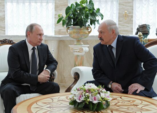 Russian President Vladimir Putin's visit to Belarus