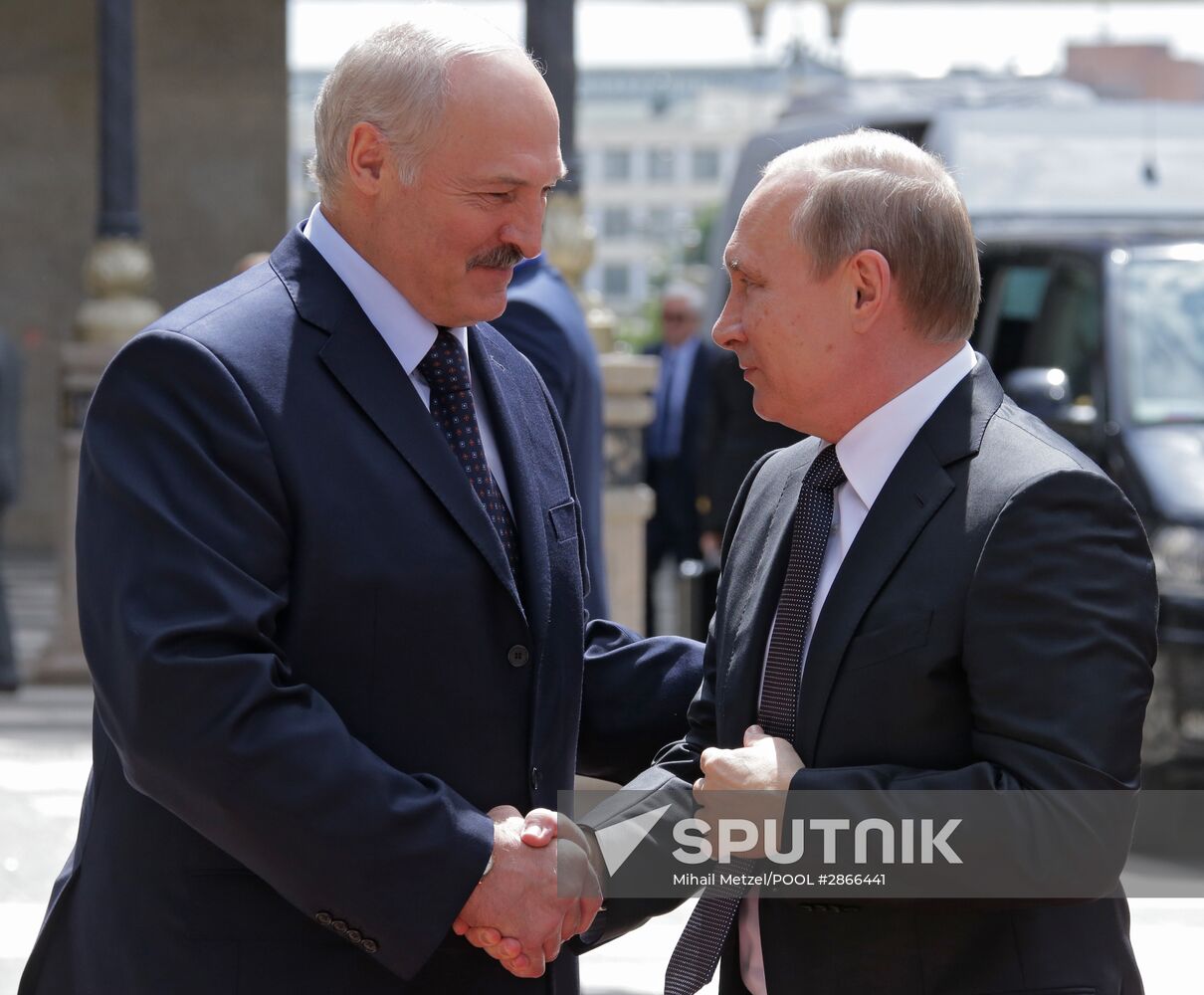 Russian President Vladimir Putin's visit to Belarus
