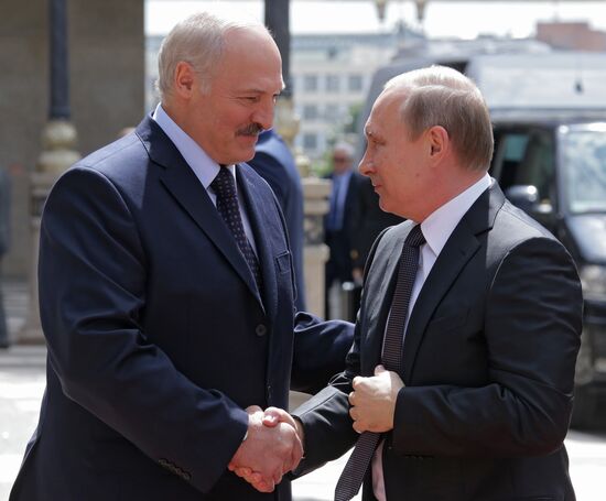Russian President Vladimir Putin's visit to Belarus