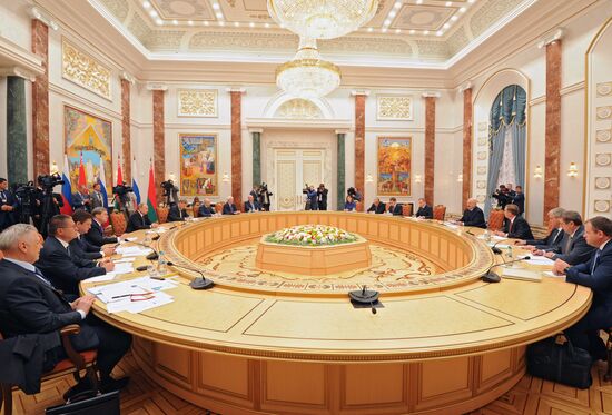 Russian President Vladimir Putin's visit to Belarus