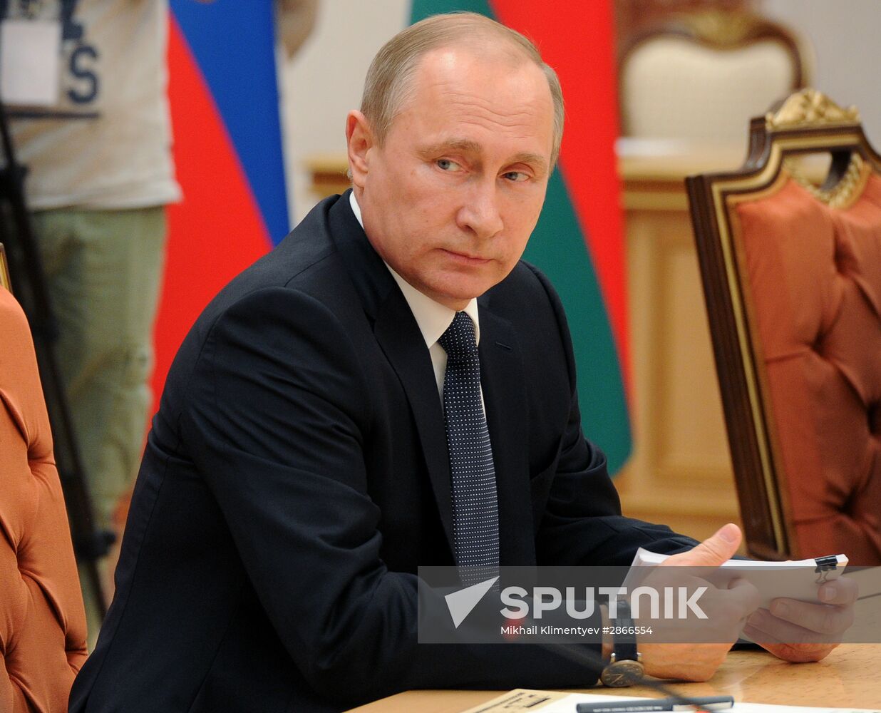 Russian President Vladimir Putin's visit to Belarus