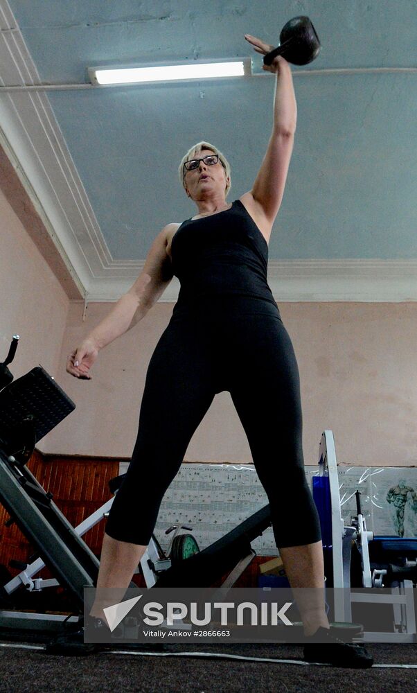 Pacific Fleet sailor Galina Koshurnikova