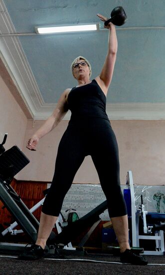 Pacific Fleet sailor Galina Koshurnikova