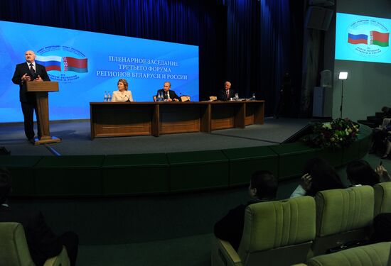Russian President Vladimir Putin visits Belarus