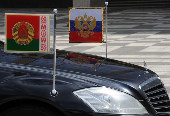 Russian President Vladimir Putin visits Belarus