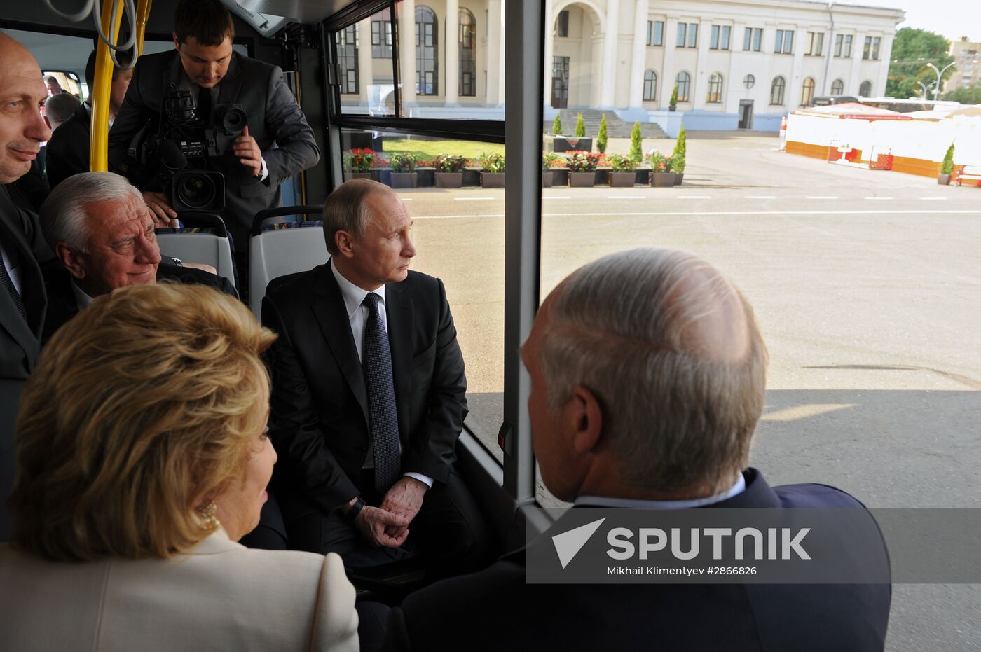 Russian President Vladimir Putin visits Belarus