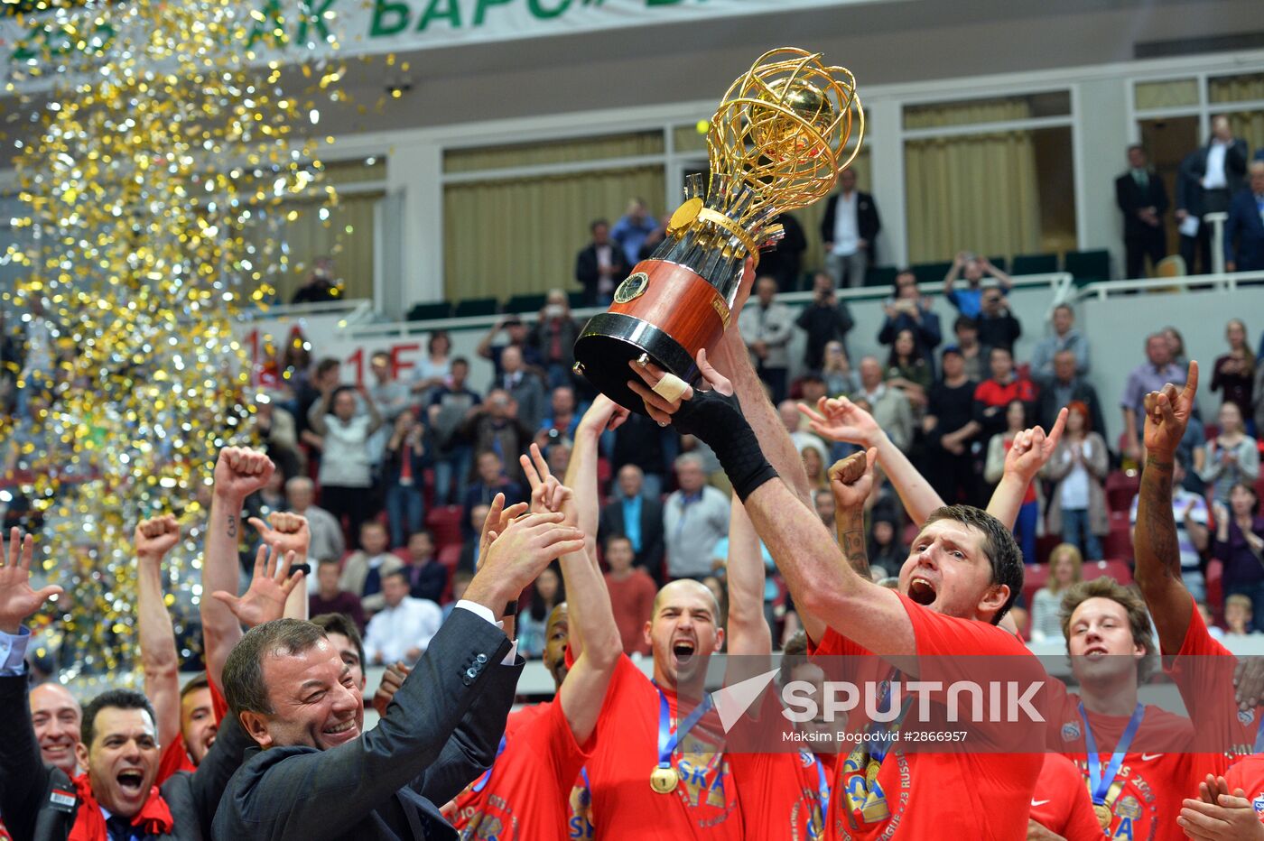 Basketball. VTB United League. UNICS vs. CSKA