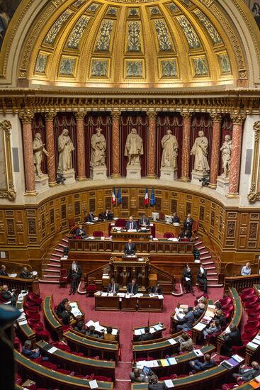 French Senate votes to ease sanctions against Russia