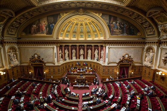 French Senate votes to ease sanctions against Russia