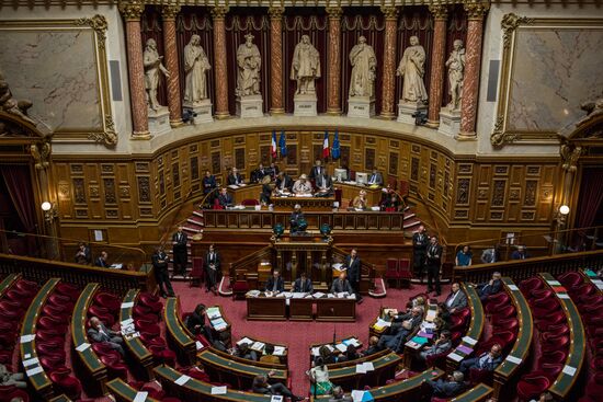 French Senate votes to ease sanctions against Russia