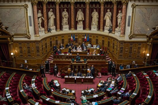French Senate votes to ease sanctions against Russia