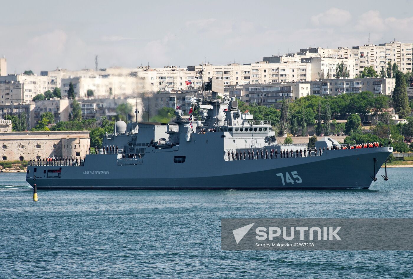 New Admiral Grigorovich-class frigate arrives in Sevastopol