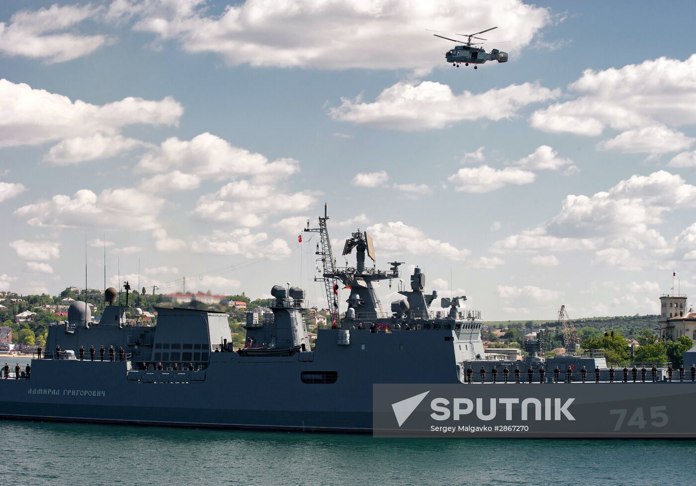 New Admiral Grigorovich-class frigate arrives in Sevastopol