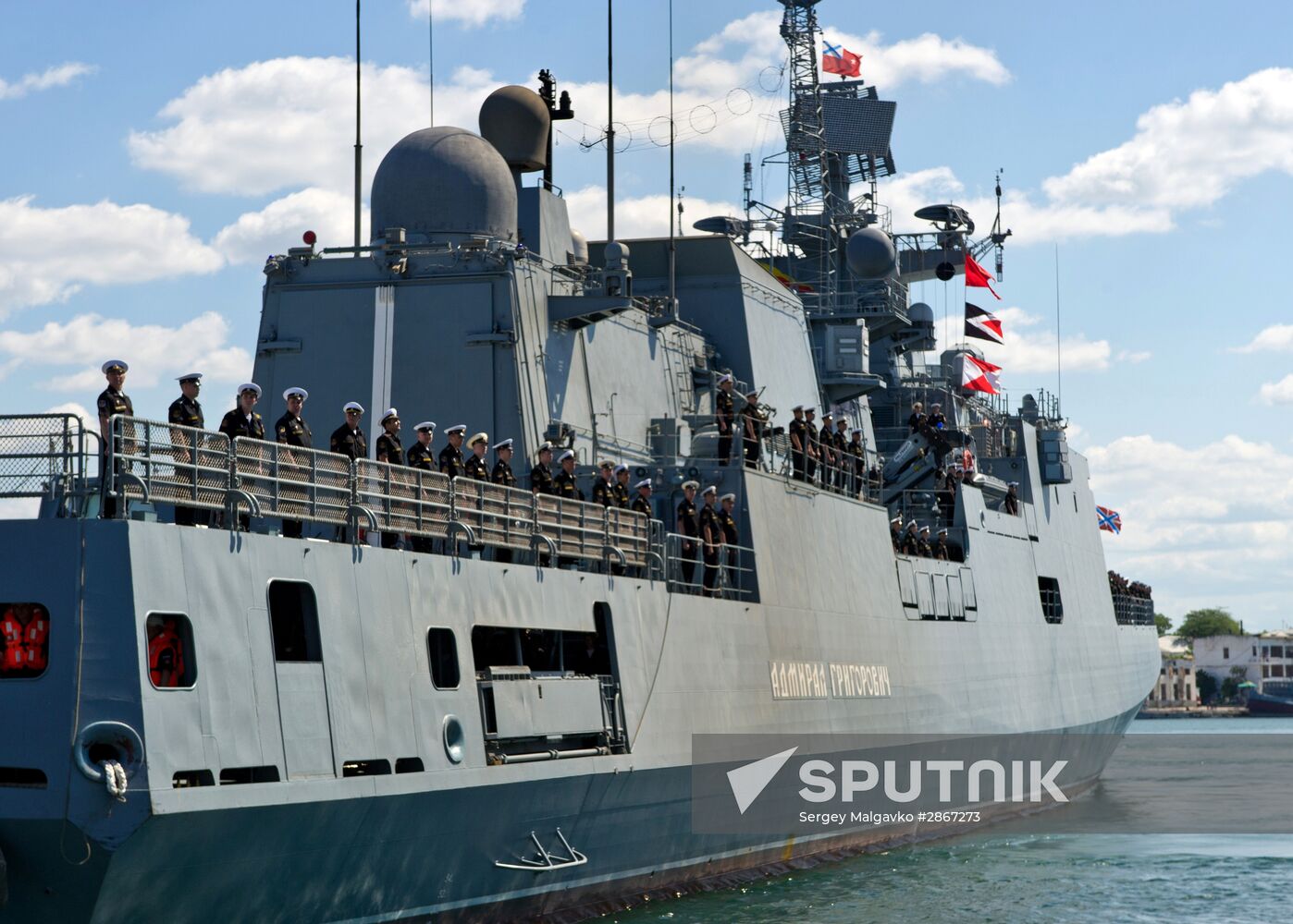 New Admiral Grigorovich-class frigate arrives in Sevastopol