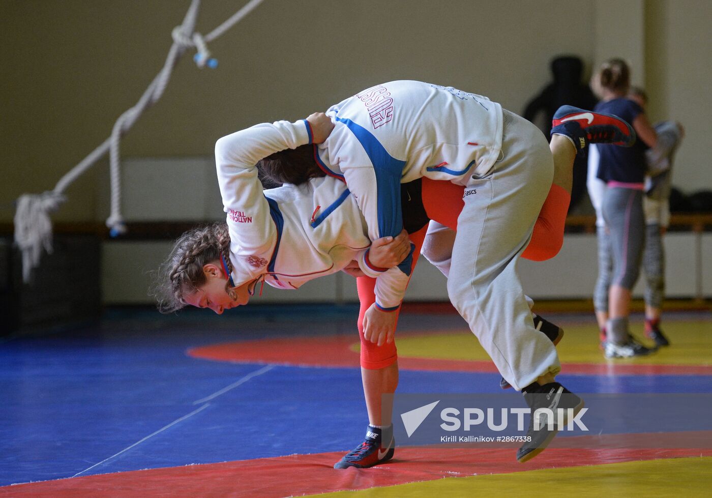 Women's freestyle wrestling national team prepares for the Olympic Games