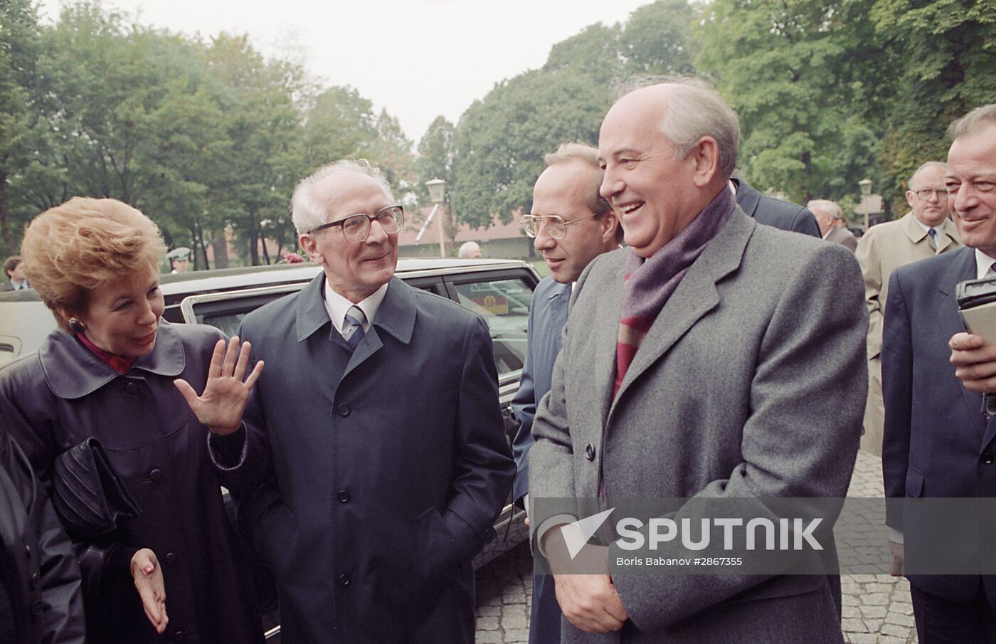 Celebrating GDR's 40th anniversary